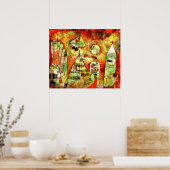 Klee - 12時15分の運命的な時間 ポスター (キッチン)