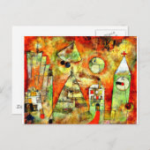 Klee - 12時15分の運命的な時間 ポストカード (正面/裏面)