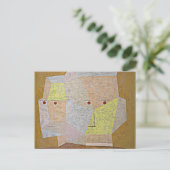 Klee - 2つのヘッド ポストカード (スタンド正面)