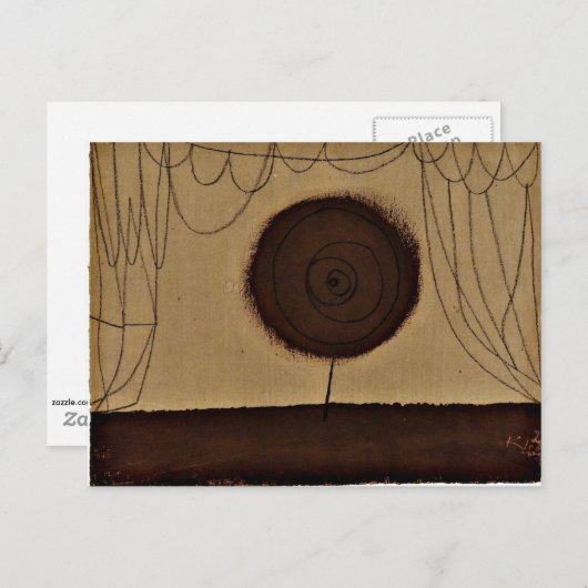 Klee - A Flower Performs ポストカード (正面/裏面)