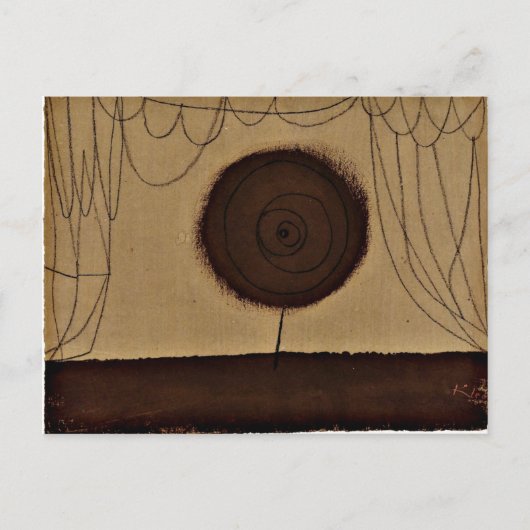 Klee - A Flower Performs ポストカード (正面)