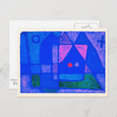 Klee - A Little Room in Venice ポストカード (正面/裏面)