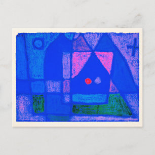 Klee - A Little Room in Venice ポストカード