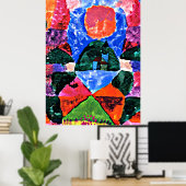 Klee - A Pressure of Tegernsee ポスター (ホームオフィス)