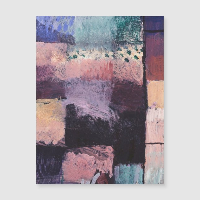 Klee - About a Motif from Hammamet (正面)