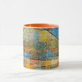 Klee - Ad Parnassus, Paul Klee artwork マグカップ (中央)