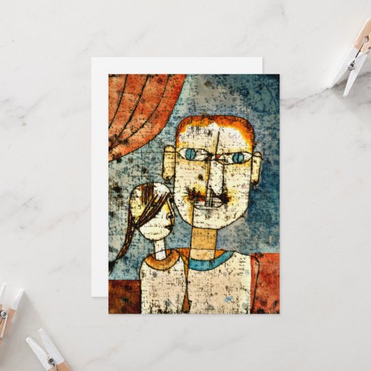 Klee - Adam and Little Eve カード (正面/裏面インサイチュ)