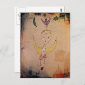 Klee - Angelus Descenddens ポストカード (正面/裏面)