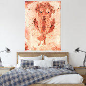 Klee - Angelus Novus (New Angel) キャンバスプリント (インサイチュ (寝室))