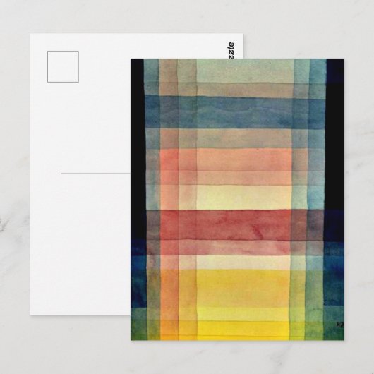 Klee - Architecture of the Plain ポストカード (正面/裏面)