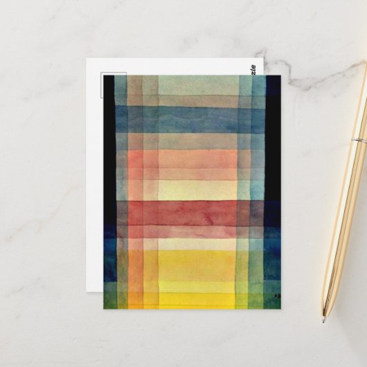 Klee - Architecture of the Plain ポストカード (正面/裏面インサイチュ)