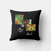 Klee art、Paul Klee collage クッション (裏面)