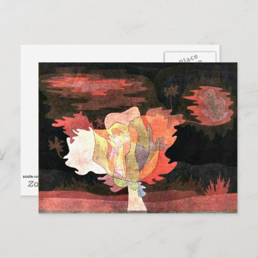 Klee - Before the Snow, 1920 ポストカード (正面/裏面)