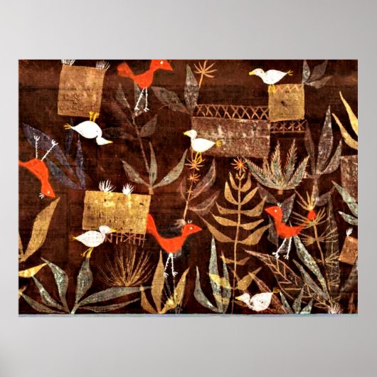 Klee - Bird Garden ポスター (正面)