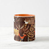 Klee - Bird Garden、有名なアートワーク、 マグカップ (中央)