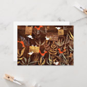 Klee - Bird Garden by Paul Klee カード (正面/裏面インサイチュ)