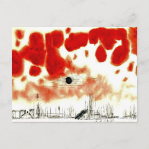 Klee - Bor上空の雲 ポストカード