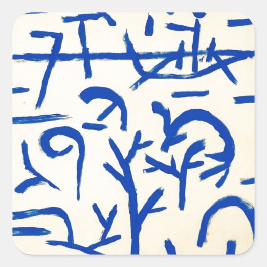 Klee - Bots in the Flood スクエアシール (正面)