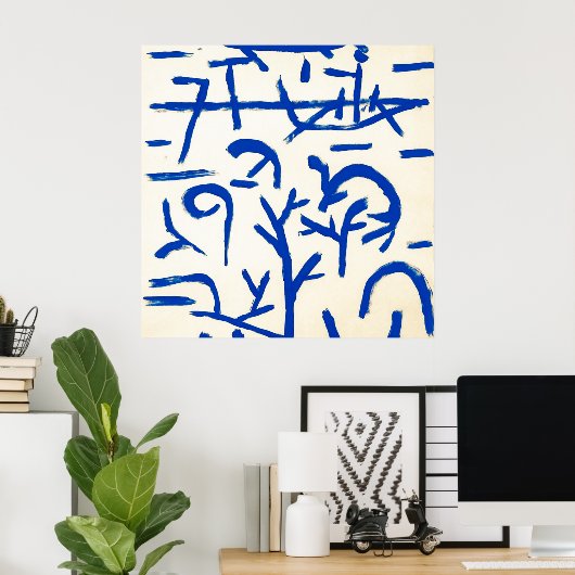 Klee - Bots in the Flood ポスター (ホームオフィス)