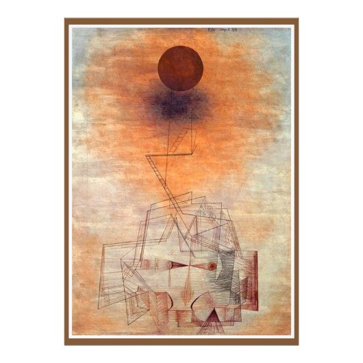 Klee - Bounds of the Intelect、有名なアートワーク フォトプリント (正面)