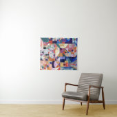 Klee - Burggarten、抽象芸術絵画ズ タペストリー (インサイチュ(横))