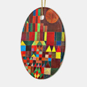 Klee - Castle and Sun, 1928年 セラミックオーナメント (左)