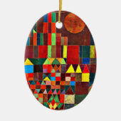 Klee - Castle and Sun, 1928年 セラミックオーナメント (正面)