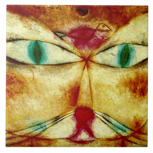 Klee - Cat and Bird タイル (正面)
