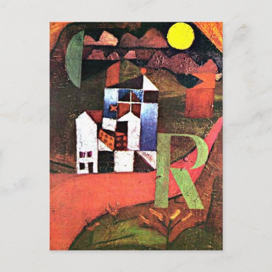 Klee - City of R ポストカード (正面)