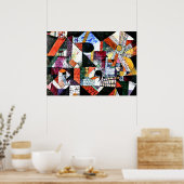 Klee - City of R; Paul Klee artwork ポスター (キッチン)