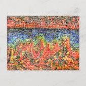 Klee - Cliffs by the Sea ポストカード (正面)