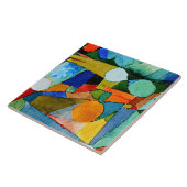 Klee - Color-Shapes、有名な絵画製品、 タイル (側面)