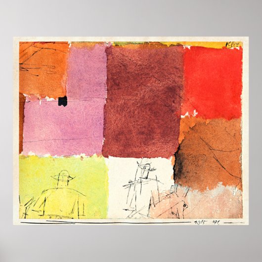 Klee - Composition with Figures, ポスター (正面)
