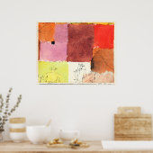 Klee - Composition with Figures, ポスター (キッチン)