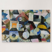 Klee - Composition with Yellow Half Moon... ジグソーパズル (横)