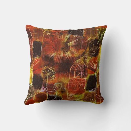 Klee - Cosmic Composition, 1919 クッション (裏面)