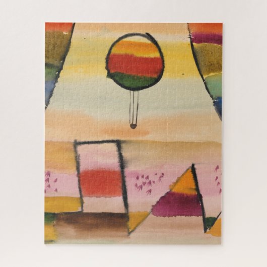 Klee - Der Ballon im Fenster ジグソーパズル (縦)