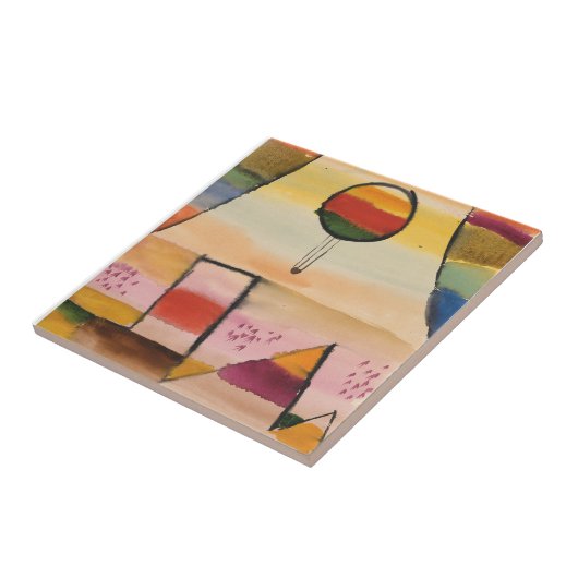 Klee - Der Ballon im Fenster タイル (側面)