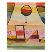 Klee - Der Balloon im Fenster ポスター (正面)