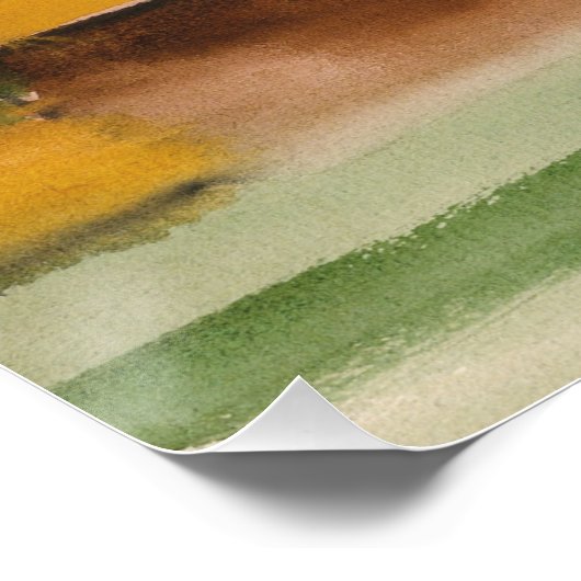 Klee - Der Balloon im Fenster ポスター (コーナー)