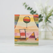 Klee - Der Balloon im Fenster ポストカード (スタンド正面)