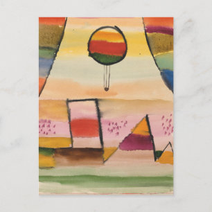 Klee - Der Balloon im Fenster ポストカード