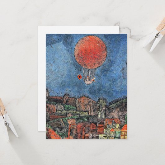 Klee - Der Luft Balloon カード (正面/裏面インサイチュ)