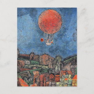Klee - Der Luft Balloon ポストカード