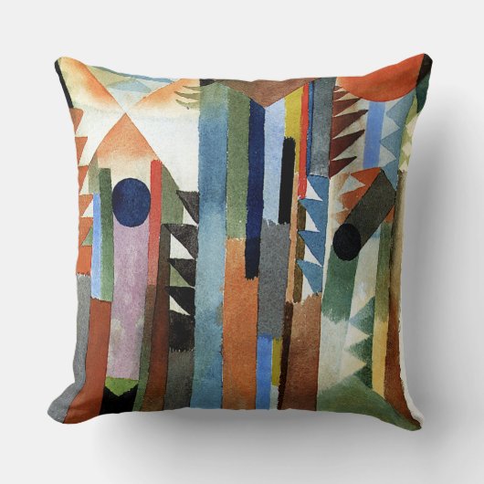 Klee - Der Wald der aus... クッション (正面)