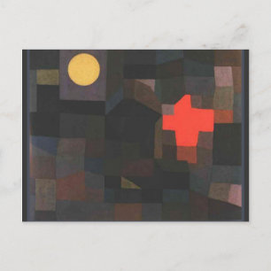 Klee - Fire-Full Moon ポストカード