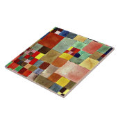 Klee - Flora on Sand、人気がある抽象芸術・アートワーク、 タイル (側面)