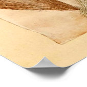 Klee - Flower in 3月、抽象芸術・アート ポスター (角)