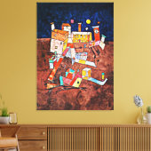 Klee - Gの一部 キャンバスプリント (インサイチュ (リビング))