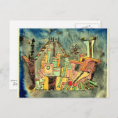 Klee - Garden on Debris ポストカード (正面/裏面)